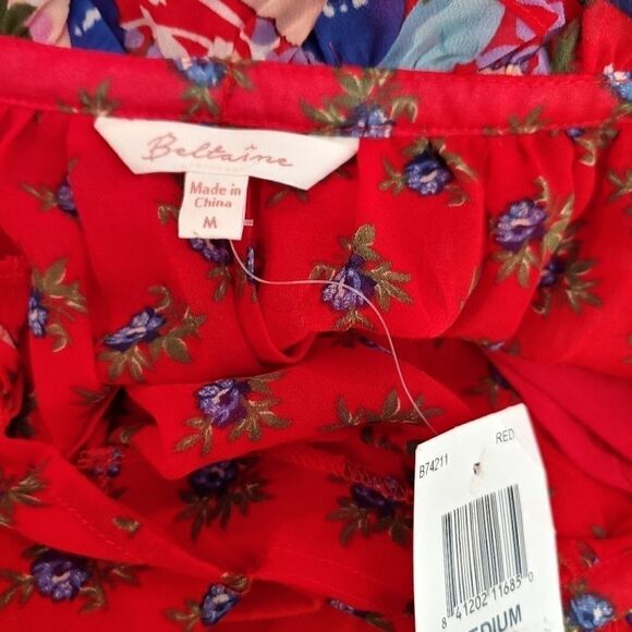 Gorgeous floral print peasant dress medium - Picture 12 of 14